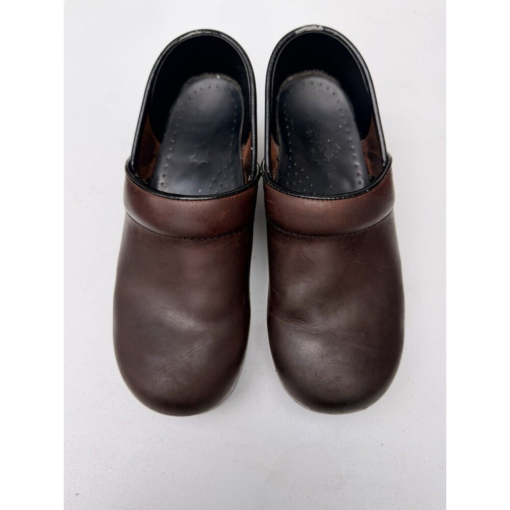 Dansko Professional clogs brown leather womens 35 (4.5-5) - Picture 2 of 5
